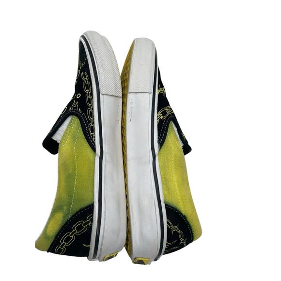 Vans x Spongebob Gigliotti Skate Slip On Shoes Mens US 7 Eu 39 Black Yellow - Picture 15 of 16
